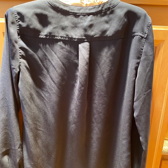 J Crew Navy Blue Blouse - Picture 5 of 10